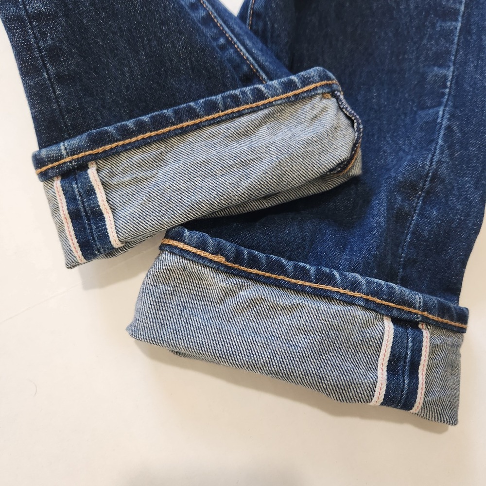 Levis 511 Slim White Oak Cone Denim Selvedge Jeans USA Made 29x32 Fits 29x30.5 - Picture 5 of 13